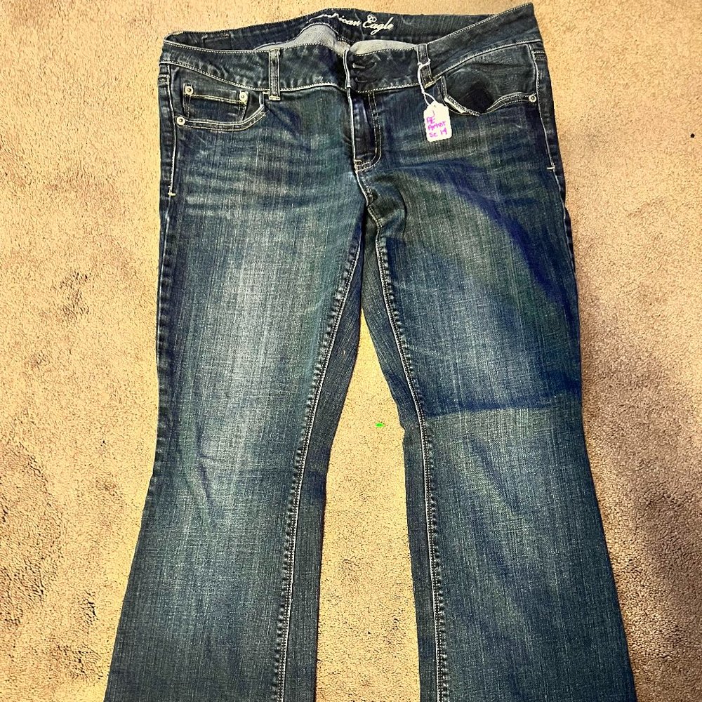 American Eagle artist jeans size 14